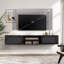 Meuble télé flottant en bois manufacturé Haadiya-1832716705
