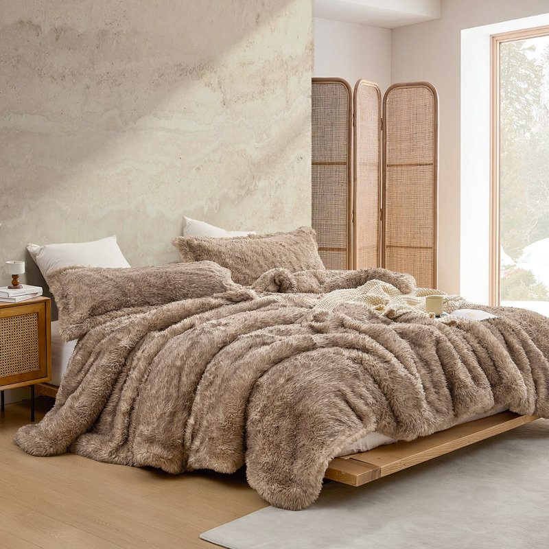 Ensemble d'édredon surdimensionné Coma, Édredon pour grand lit + 2 taies décoratives
