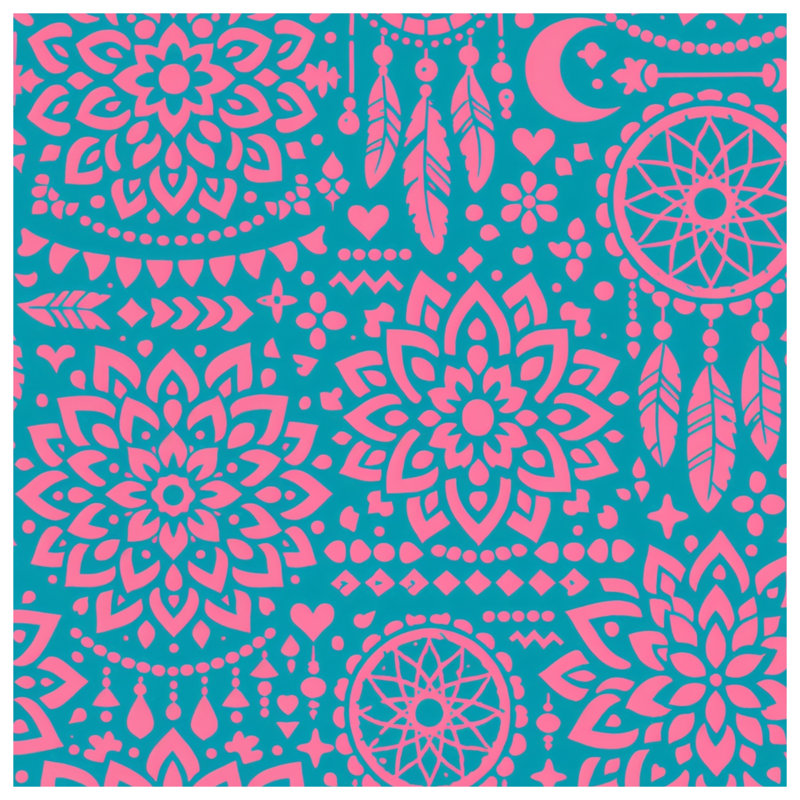 Tapisserie murale Mandala Dreamcatcher, 50in H x60in W with 4 Grommets