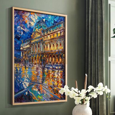 LANDSCAPES Series CCXCIV  -Premium Framed Print -Ready to Hang - No Nails Required