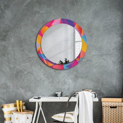 Huldar Glass Flat Wall Mirror