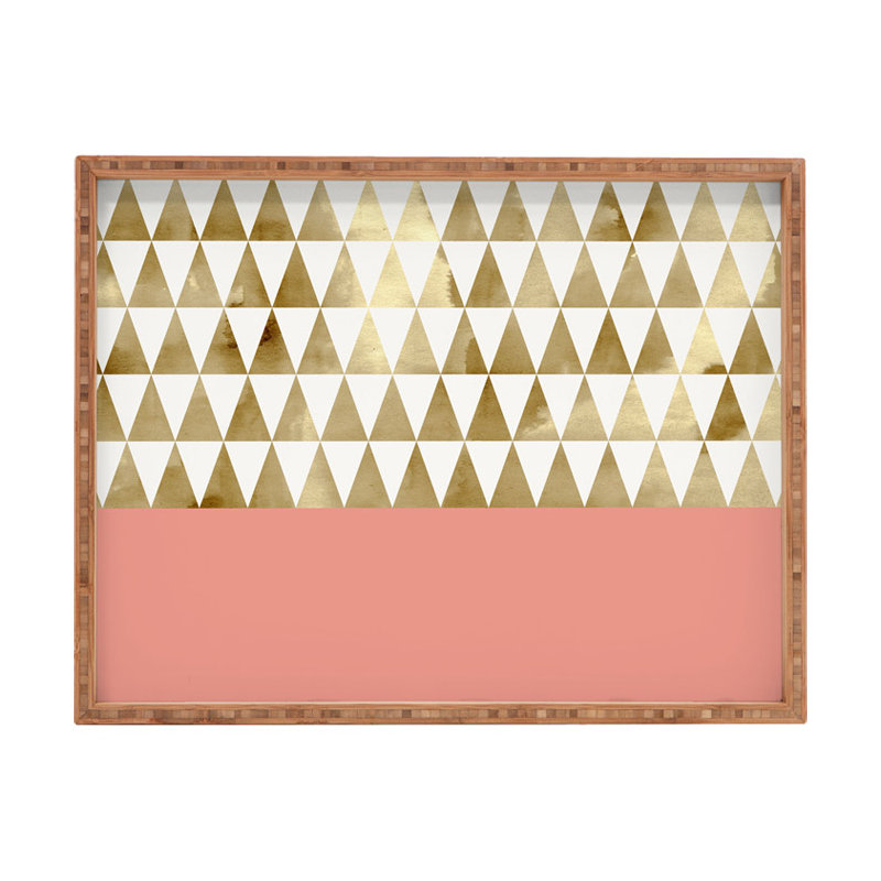Solid Wood Tray, 1.75" H x 18" W x 14" D