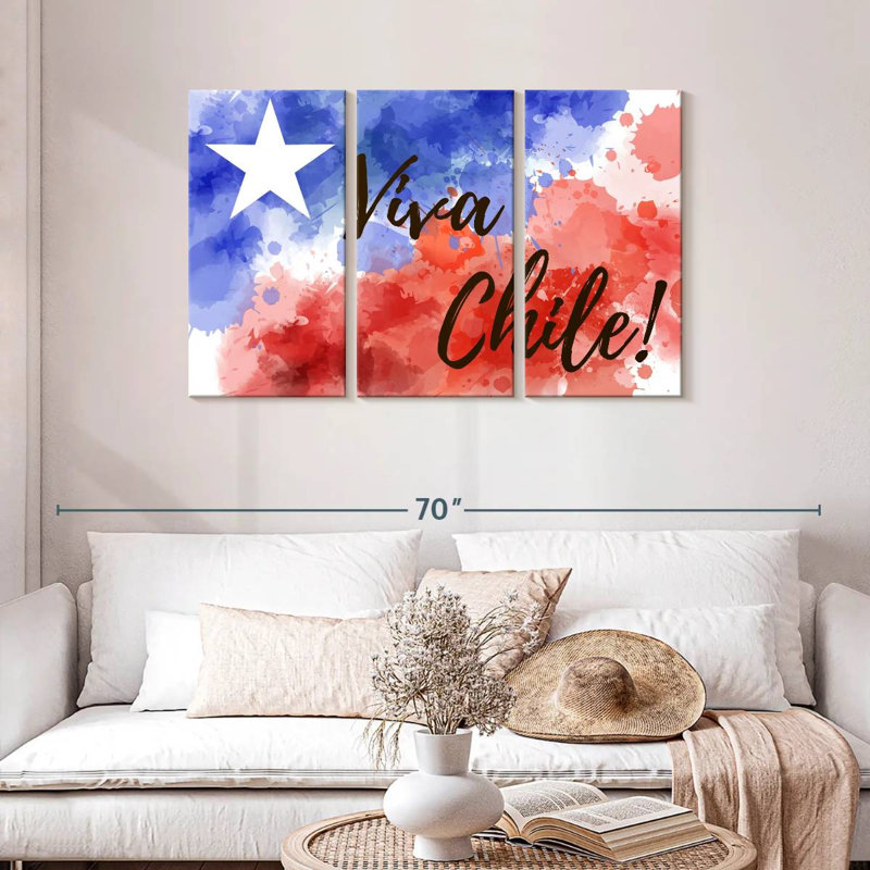 Drapeau Viva Chili
