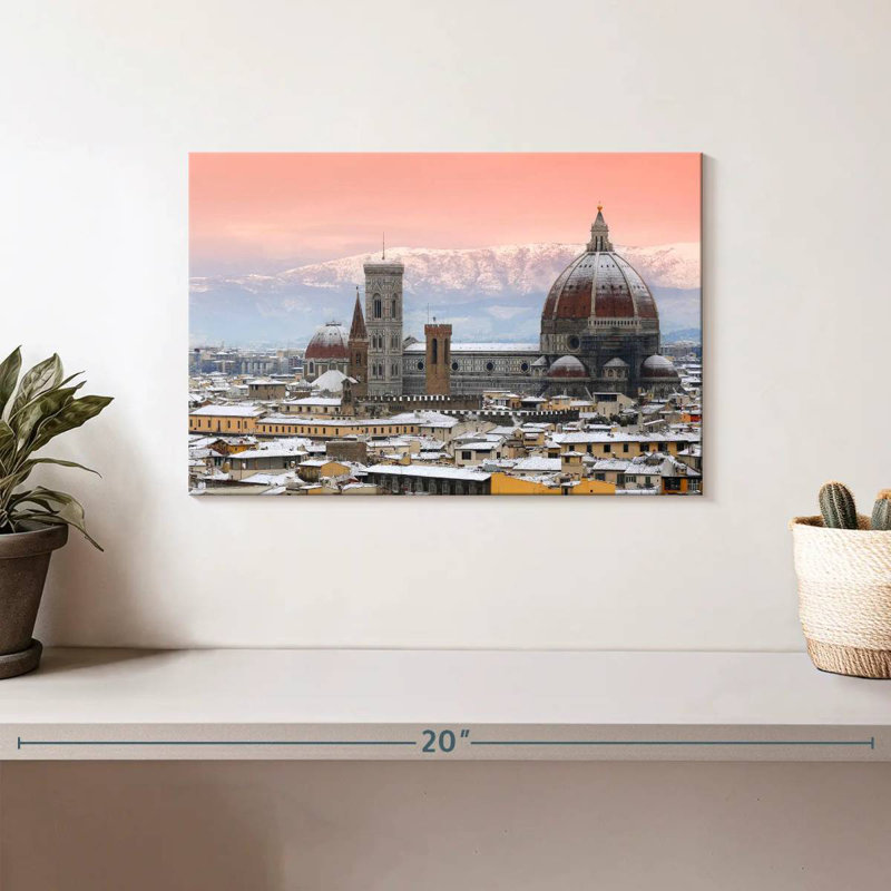 Kavia Florence In Winter, 8" H x 12" W