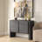Uttermost Bierk Dark Stain 2 Door Cabinet