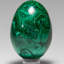 Genuine Polished Malachite Egg (167.2 Grams)