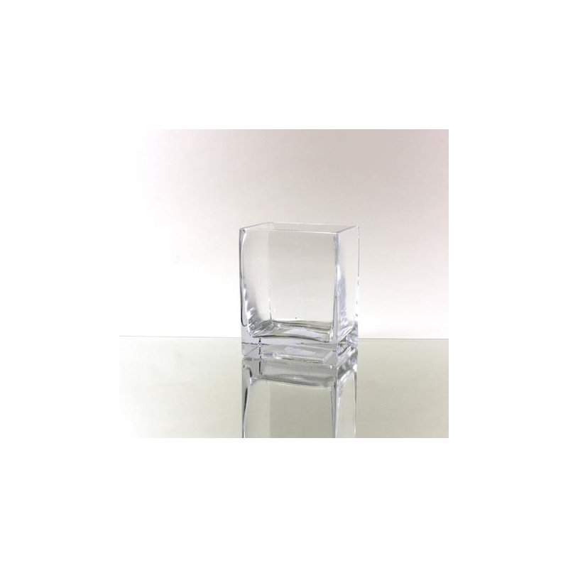 Vase de table block, H 5 po x l 4 po x P 3 po