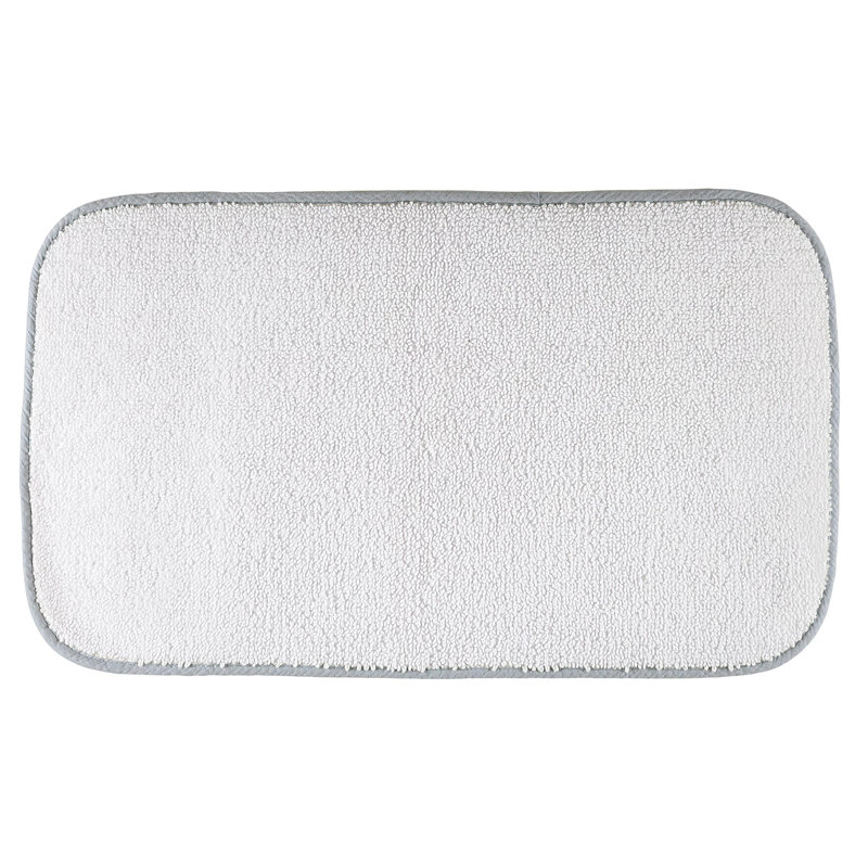 Contour Bath Rug, Linen, 24" W x 39" L