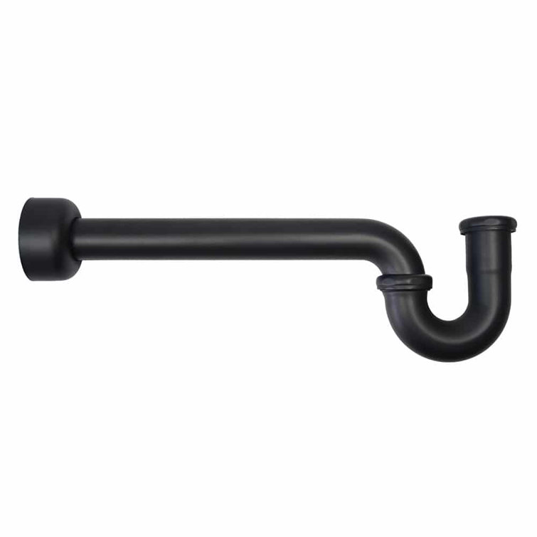 Decorative P-Trap Bathroom Sink Drain