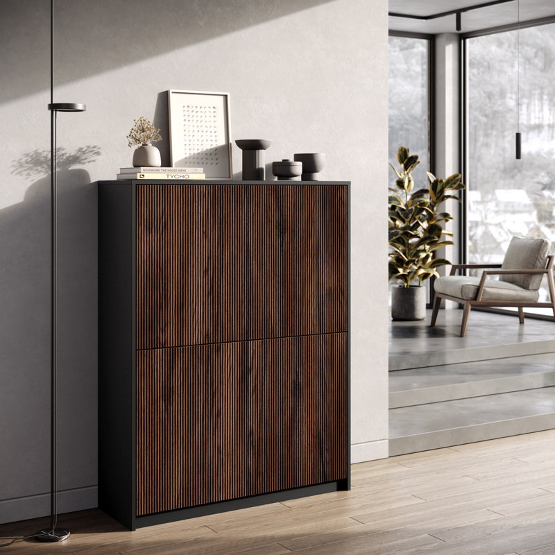 Bokamp 292.1cm Sideboard, Black/Dark Brown
