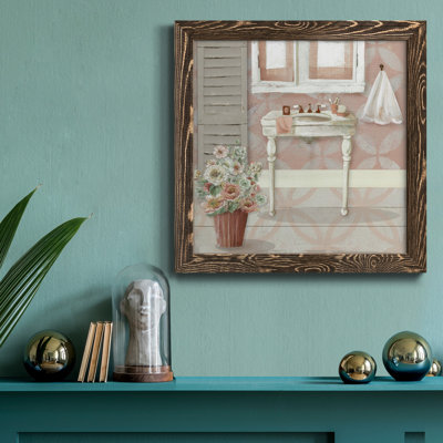 " Blush Springtime Wreath II "