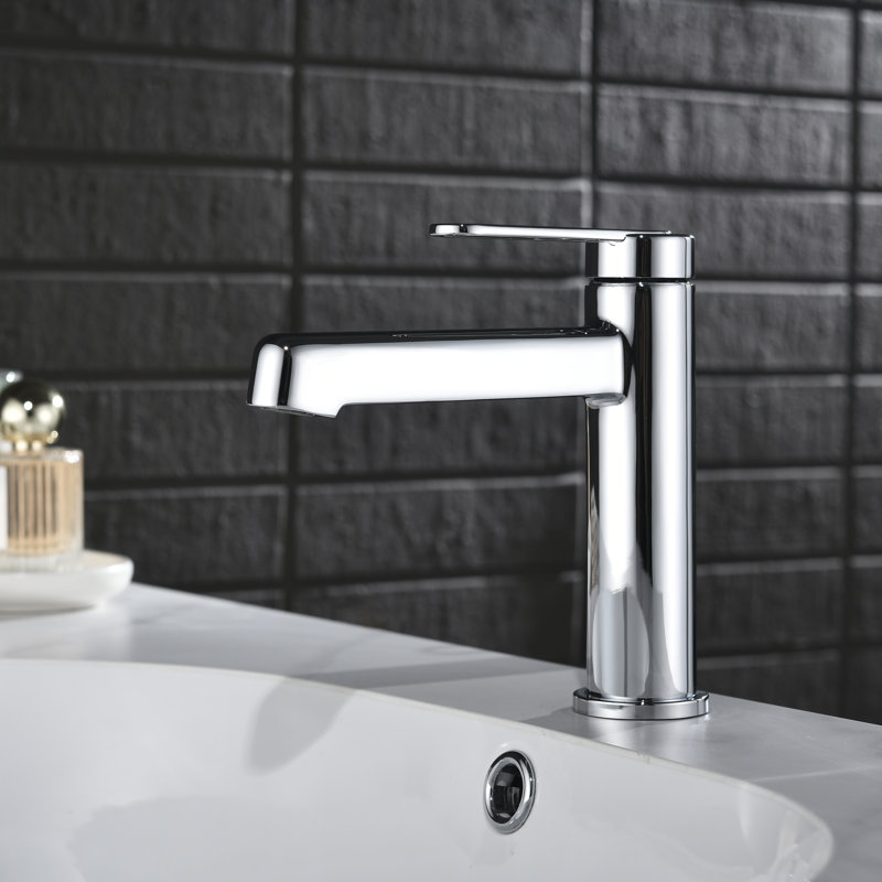 Single Handle Swivel Single Handle Sink Faucet Electroplated H59 Mixer Faucet For Kitchen, Bathroom, Hot And Cold Water