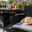 Dubose 4 - Person Wicker Patio Dining Set with Round Table , Cushions Included-37961050