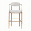Ensemble de 2 tabourets de bar rembourrés-818657756-818657754