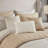 10 PCS Luxury Jacquard Comforter Set Ivory