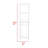 With Four Shelves, Single Door Cabinet-1779179345