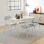 Chaises pliantes avec coussin et dossier rembourrés-967417659