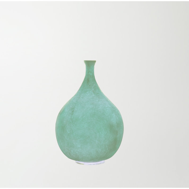 Luna Luce Liquida Table Lamp, Turquoise, 35 cm H X 23 cm W X 23 cm D