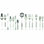 Sole 113 - Piece Stainless Steel Flatware Set - Service for 12