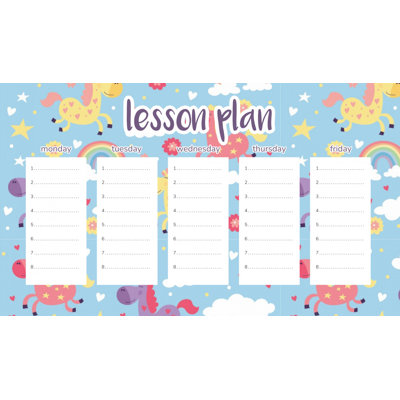 Magnetic Lesson Plan Jumping Ponies