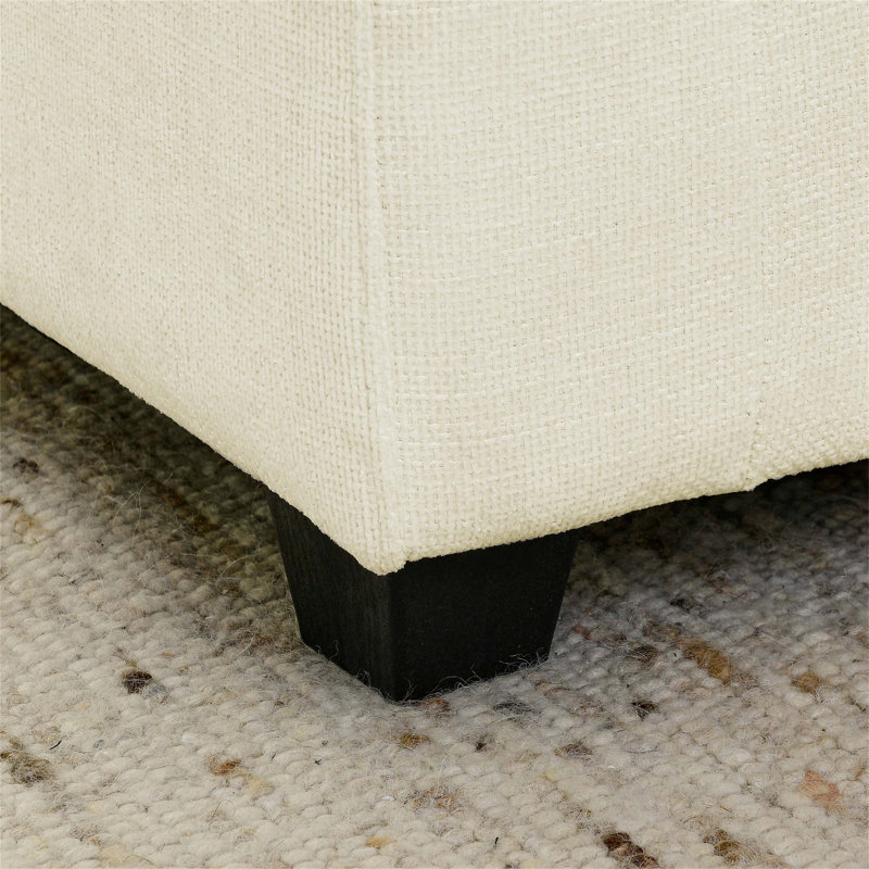 Canapé modulaire à 4 places avec 2 repose-pieds Comfy Cloud, Beige