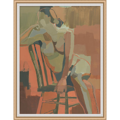 Seventies Vibes 1 Framed Acrylic Painting Print