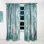 Panneau de rideau simple semi-diaphane avec passe-tringle Cherry-1461646054