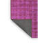 Tapis oriental en laine / polyester tissé à la machine en mauve-106769683