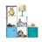 Cubeicals 35.85'' H x 35.79'' W 3-2-1 Cube Bookcase-70172141
