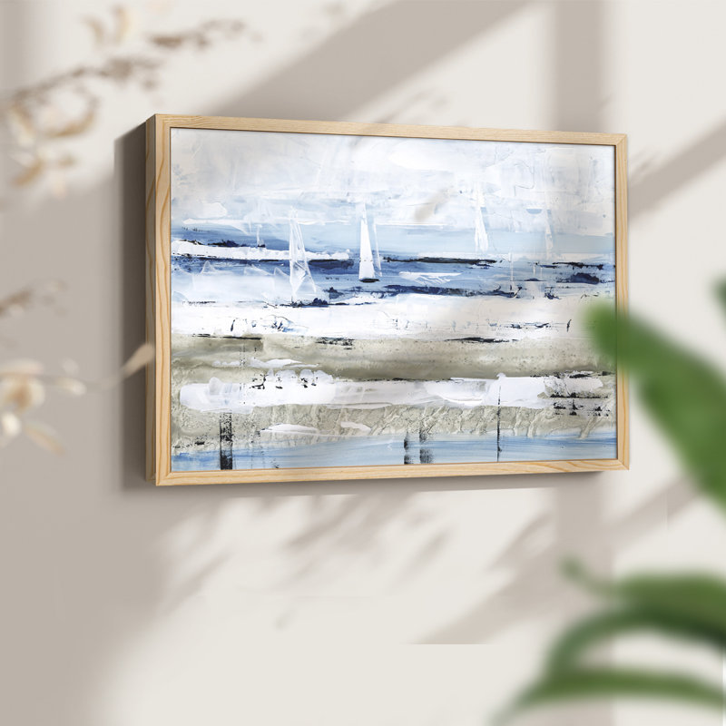 «Sea Gaze I», reproduction encadrée, H 8 po x l 10 po, Naturel