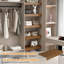 5 housses de tablettes en fil métallique, housses de grille en PVC expansé pour placard amovible (pas en bois), tablettes de garde-manger pour la décoration des étagères de la salle de bain (Prime Big Deal Days)-257176751
