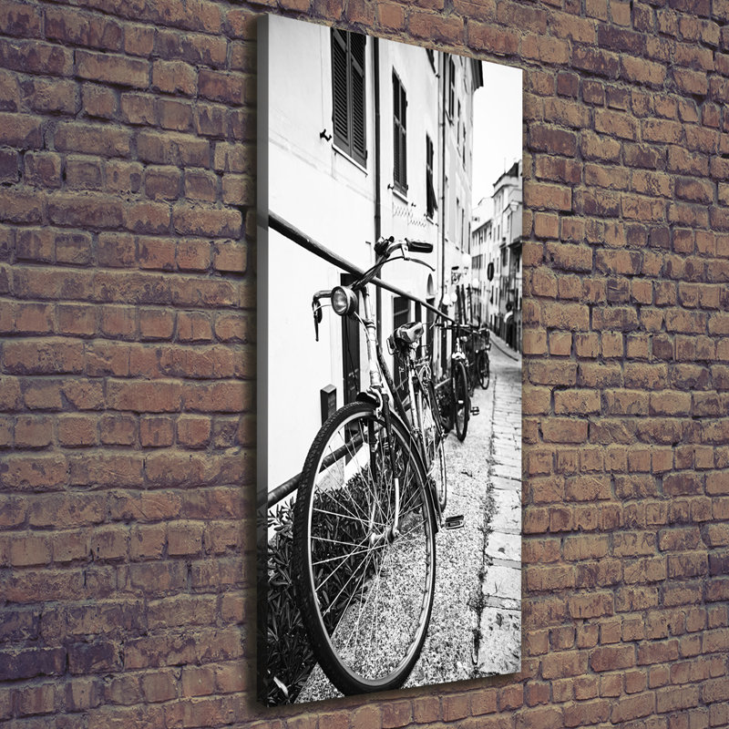 City Bikes - Wrapped Canvas Print