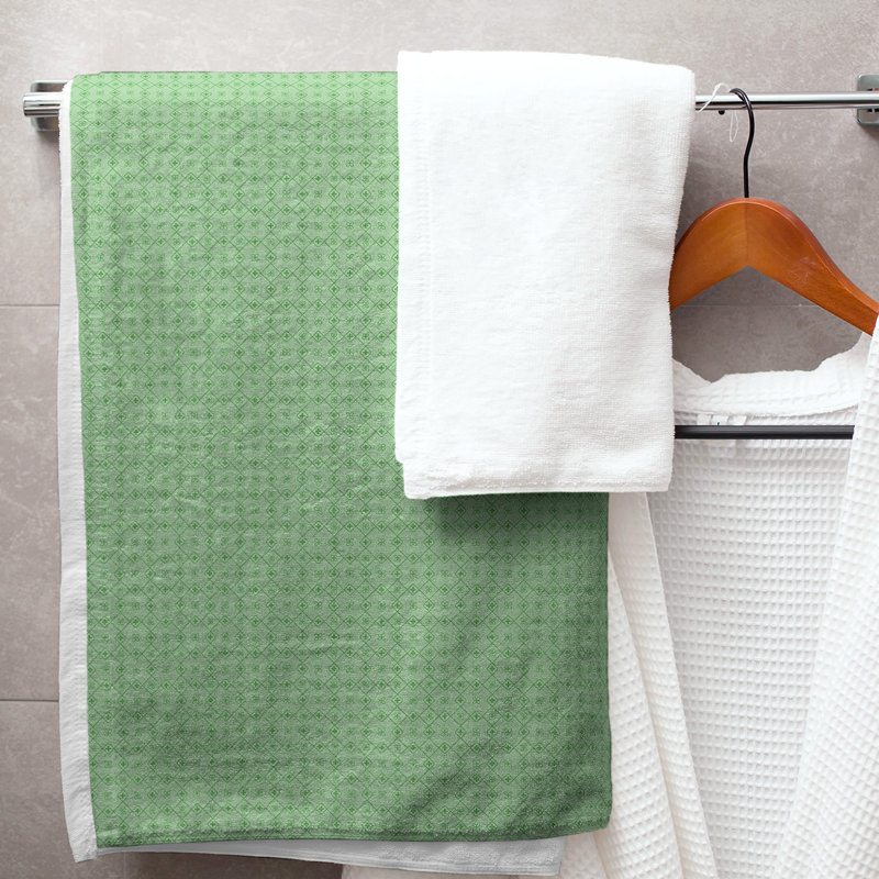 Katelyn Elizabeth Bath Towel, Dark Green