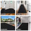 Tapis noir en polyester tissé à la machine Malayeka-568233288