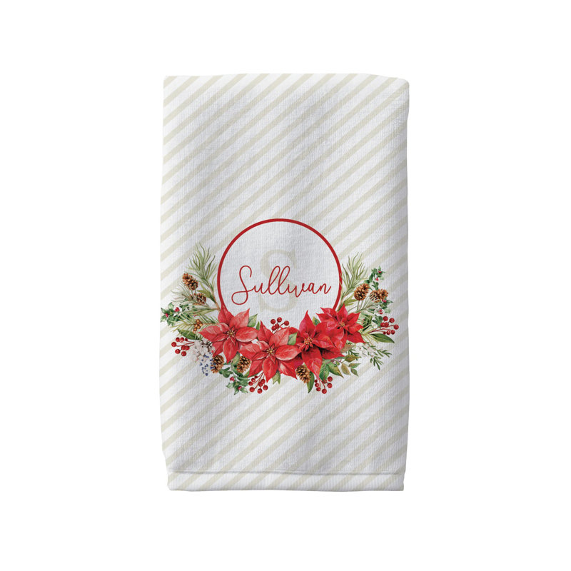 Beautiful Butterflies Hand Towel Name & Initial - Z