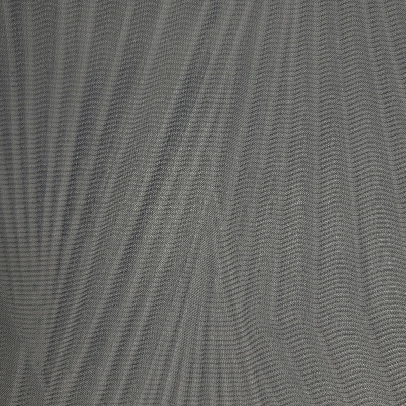 Eifa Abstract Wavy Diamonds Textured Gray Faux Fabric Wallpaper