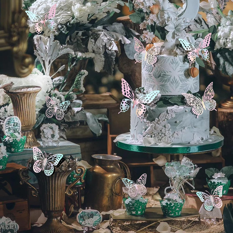 Adhésif décoratif, Rose laser