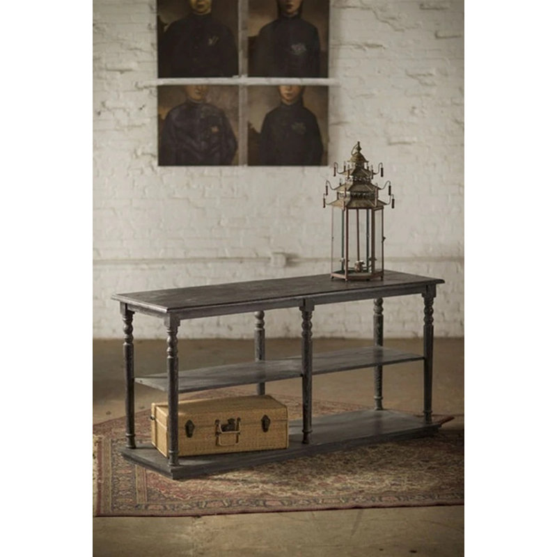 Console en bois massif l 71 po Schiavone