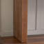 Console rectangulaire en bois manufacturé de couleur naturelle