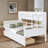 Twin Size Daybed With Bedside Shelves ,two Storage Drawers ,no Box Springs Needed-260903469
