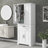 Bathroom Storage Cabinet With Doors And Drawer, Multiple Storage Space, Adjustable Shelf-776740588