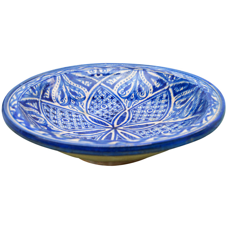 Moorish Handmade Ceramic Decorative Plate