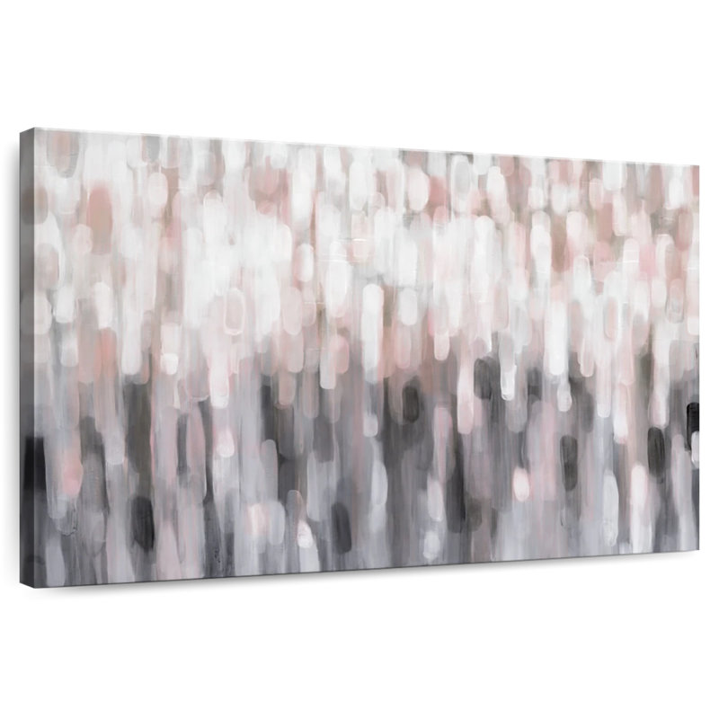 Avery Blushing Strokes, 24" H x 36" W