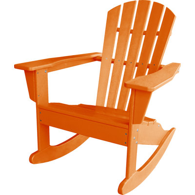 POLYWOOD Palm Coast Adirondack Rocking Chair