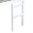 Full Rubber Wood Loft Bed With Ladder-1167357735