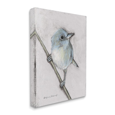 Faune, oiseau perché, art mural sur toile par Stephanie Workman Marrott