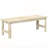 Backless Slatted Bench,Wood Outdoor Bench-346459708