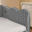 Twin Size Linen Fabric Cozy Gingham Daybed with Trundle and USB Port-1933797286
