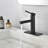 Single-Hole Single-Handle Bathroom Faucet With Drain Assembly