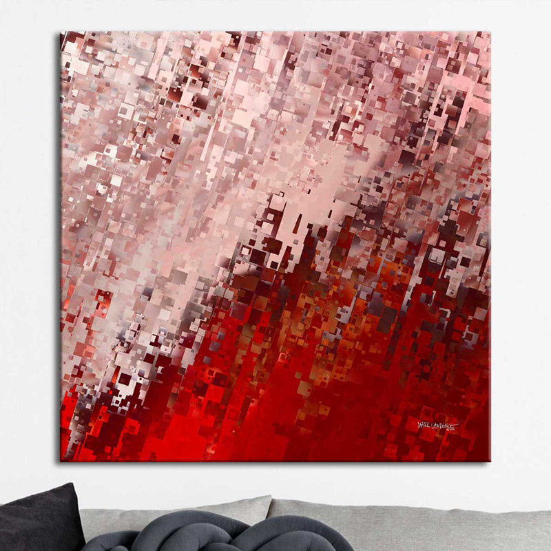 Romains 4: 8 How God Sees You par Mark Lawrence - reproduction, Toile tendue, H 18 po x l 18 po x p 1 po